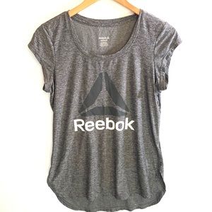 Reebok Women's Running T-Shirt Performance Short Sleeve Workout Top, Size Small